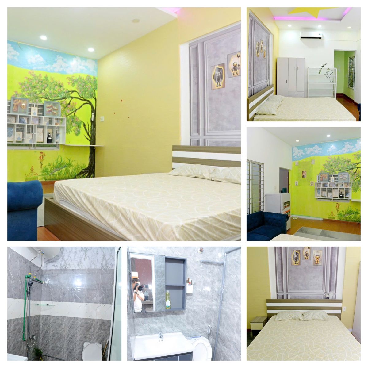 Cho thuê phòng đầy đủ nội thất cơ bản 20m2 giá 4tr5