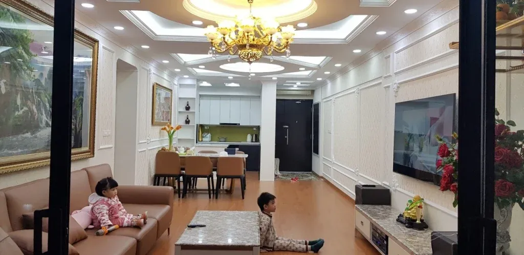 Chính chủ cho thuê gấp căn hộ d5 trần thái tông 120m2 3pn 2wc giá 15tr/tháng