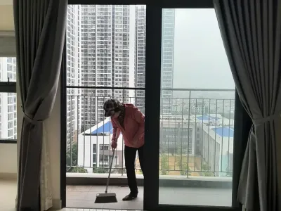 Cho thuê căn hộ tầng trung view đẹp, mát