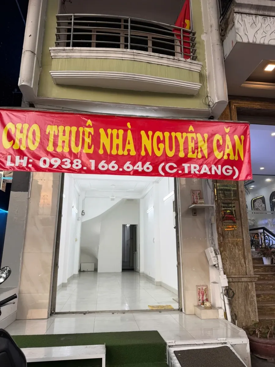 Cho thuê nhà nguyên căn mặt tiền 234b lê hồng phong q.5 nhà mới đẹp kinh doanh