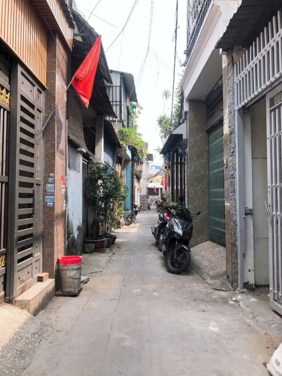 Nhà mới sơn sửa sạch đẹp 4mx15m nguyễn thị kiểu tân thới hiệp q12