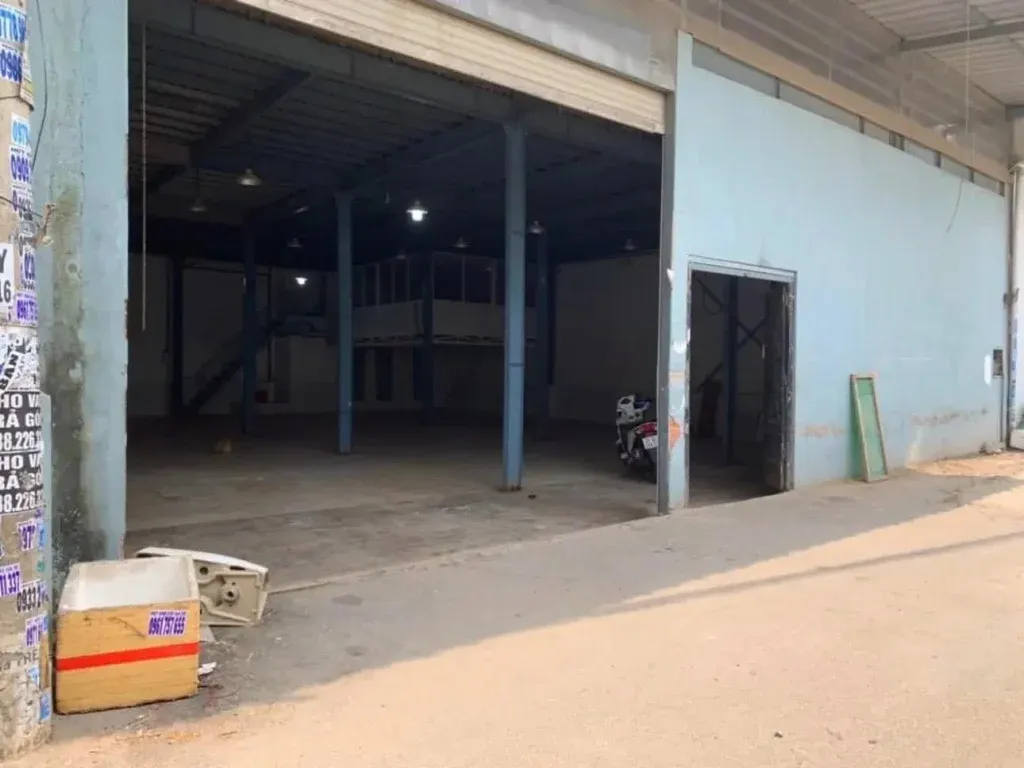 Cho thuê kho xưởng 1 sàn diện tích sd 500m2, thạnh xuân quận 12