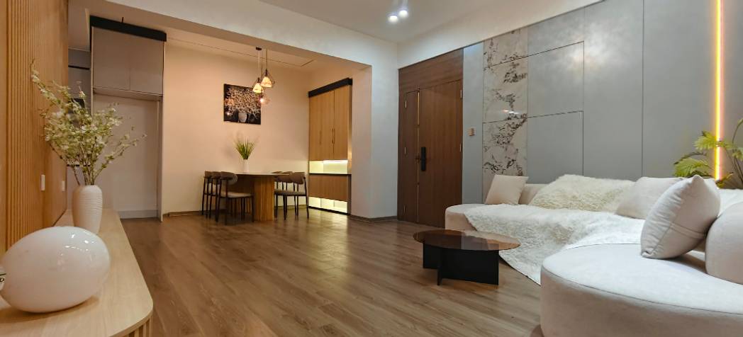 CẤP BÁN CĂN CHUNG CƯ TẠI NGUYỄN CƠ THẠCH, CÂY CỐI UM TÙM, KHÔNG GIAN YÊN TĨNH RẤT HEALING, 80M2 CHƯA BAO GỒM SÂN VƯỜN, GIÁ 7 TỎI THOẢ THUẬN