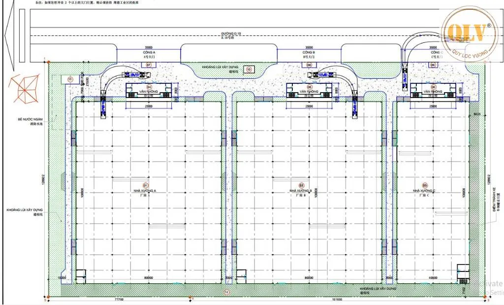 Cho thuê nhà xưởng KCN Châu Đức, 20.900m² hạ tầng hoàn chỉnh