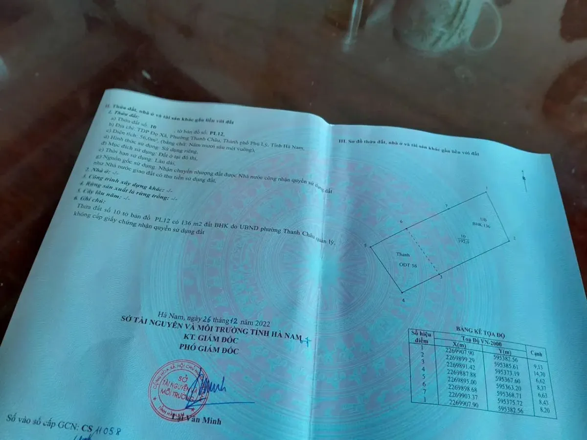 Bán mảnh đất Phủ Lý, Hà Nam, khu vực đông dân, ngay ngã 3, diện tích rộng