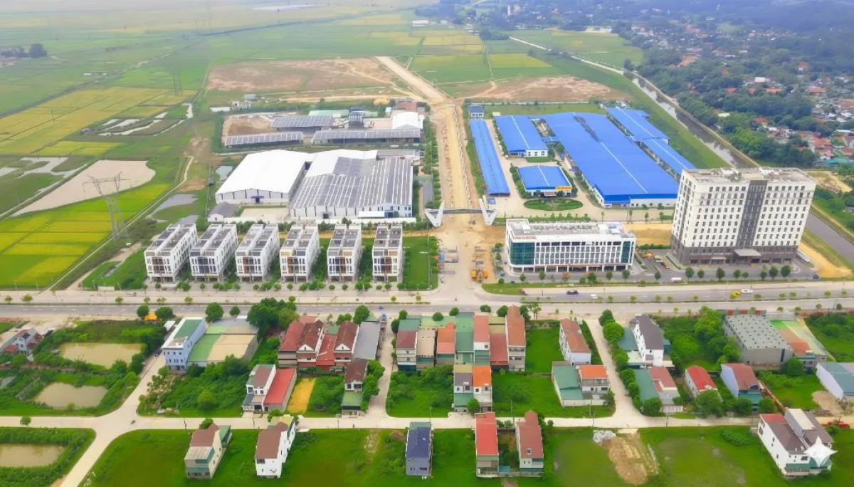 BÁN ĐẤT CỤM CÔNG NGHIỆP EZ.PARK HÀ TĨNH I, ĐIỆN 22KV, PCCC VIỄN THÔNG ĐẦY ĐỦ, GIÁ MỀM