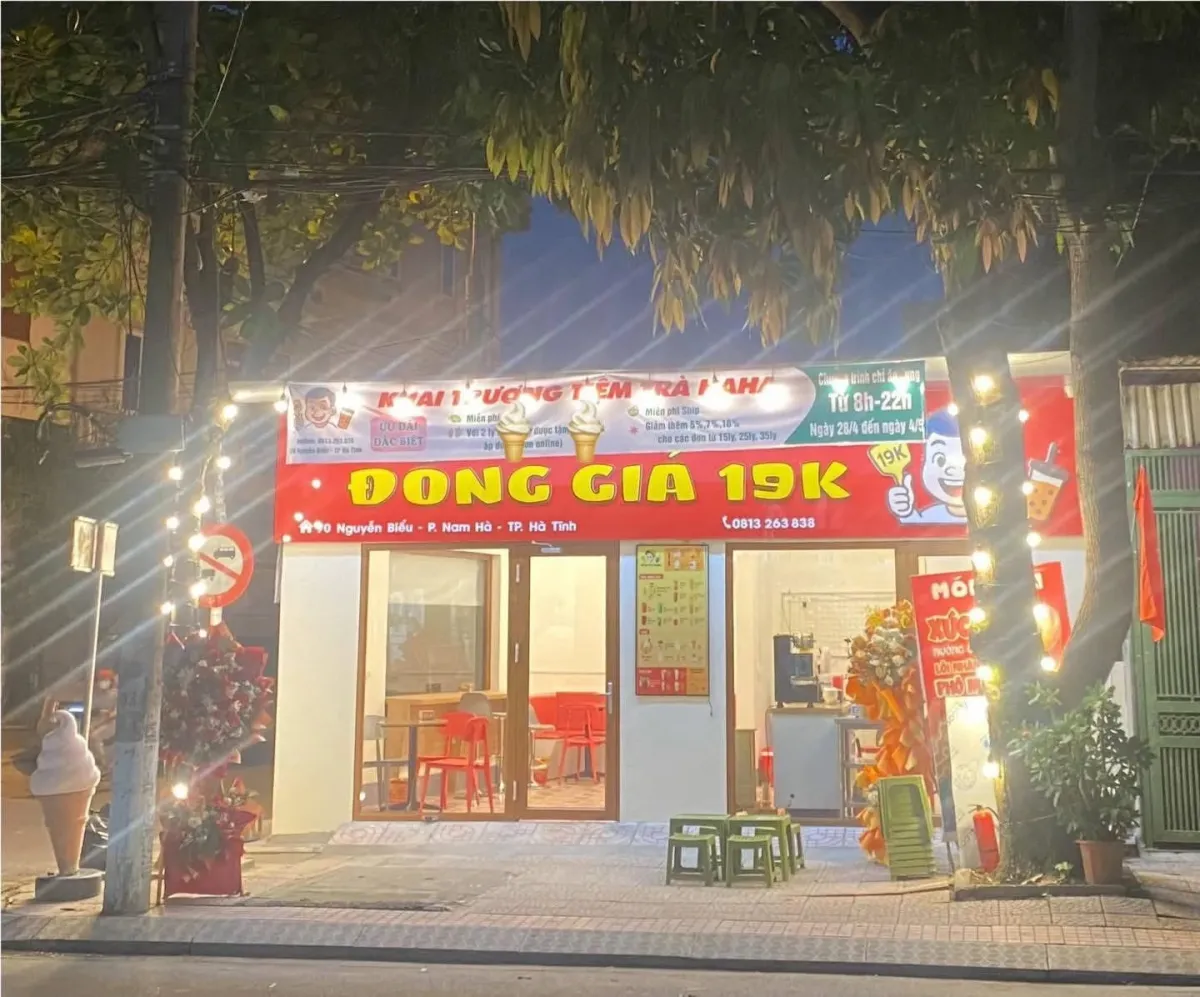 Cần sang nhượng quán Nguyễn Biểu Hà Tĩnh, toàn bộ quán trà sữa, do thay đổi định hướng kinh doanh